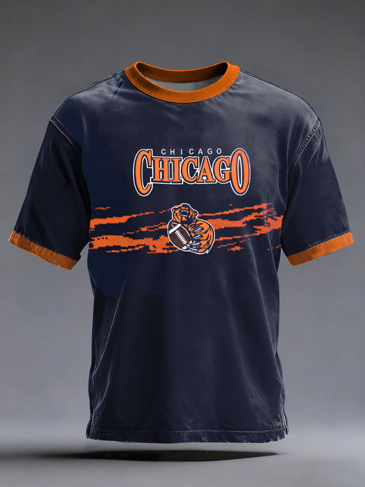 Camiseta casual de manga corta Gameday para hombre