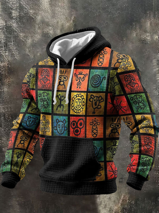 Sudadera con capucha de los hombres de arte orgulloso de Puerto Rico