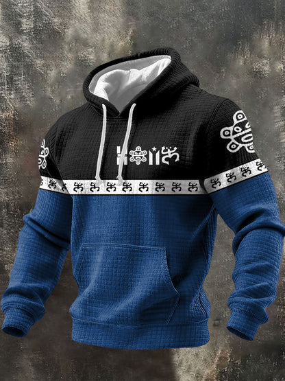 Sudadera con capucha impresa del arte de Puerto Rico de los hombres