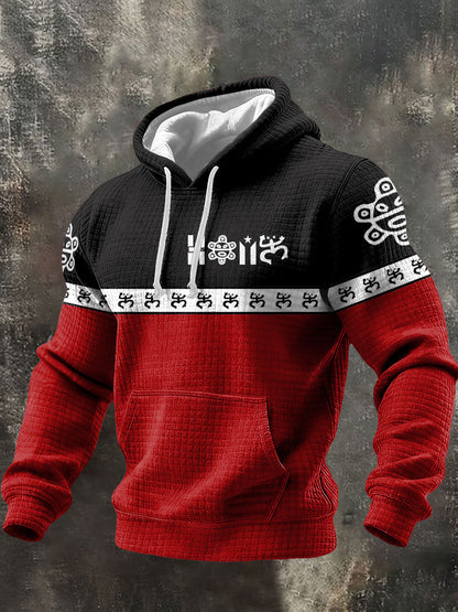 Sudadera con capucha impresa del arte de Puerto Rico de los hombres