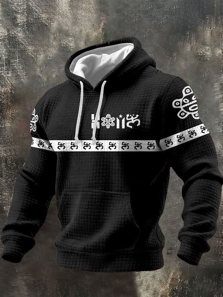 Sudadera con capucha impresa del arte de Puerto Rico de los hombres