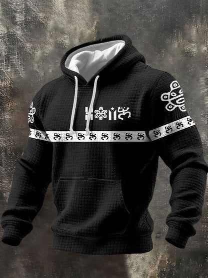 Sudadera con capucha impresa del arte de Puerto Rico de los hombres