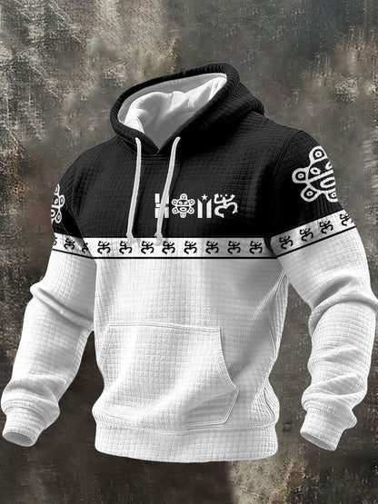 Sudadera con capucha impresa del arte de Puerto Rico de los hombres