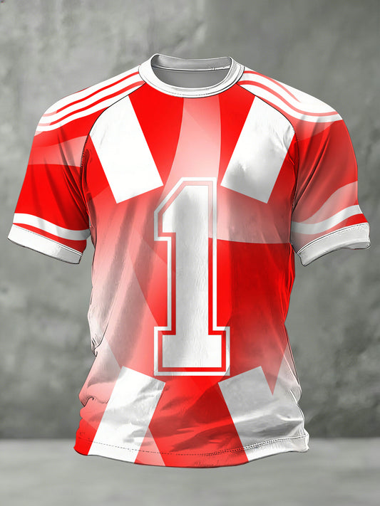 Camiseta Liverpool-Themed de los hombres impresa