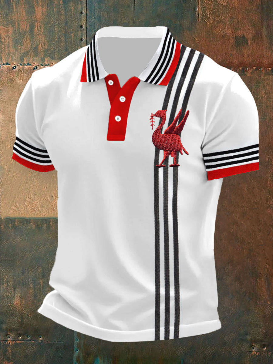Tops del fútbol del pájaro del hígado de los hombres