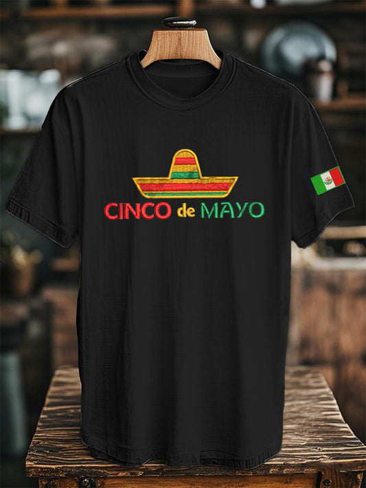 Unisex Cinco De Mayo camiseta de manga corta