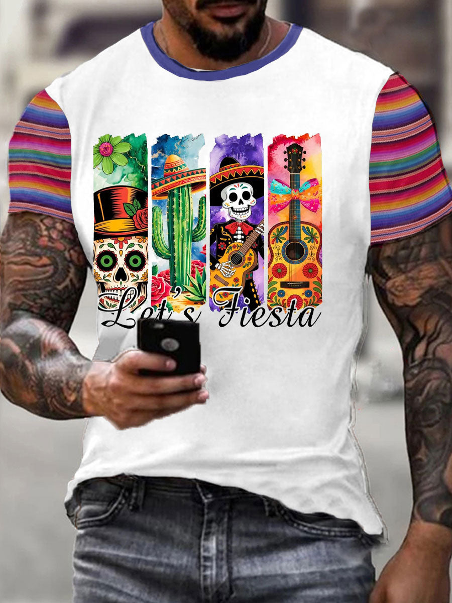 Camiseta estampada Fiesta Cinco De Mayo para mujer