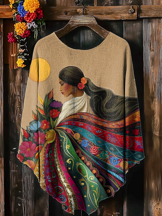 Chal Estampado Unisex Fiesta Cinco De Mayo Mexicano