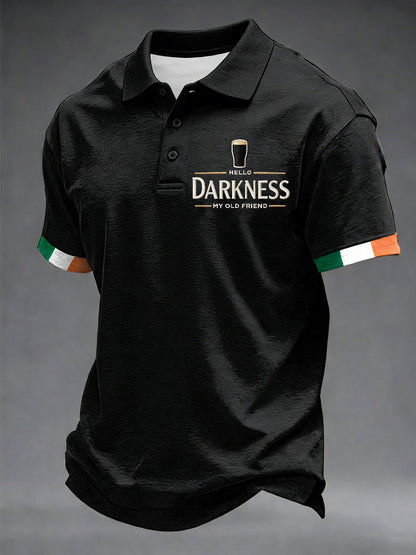 Camisa Hello Darkness My Old Friend para hombre