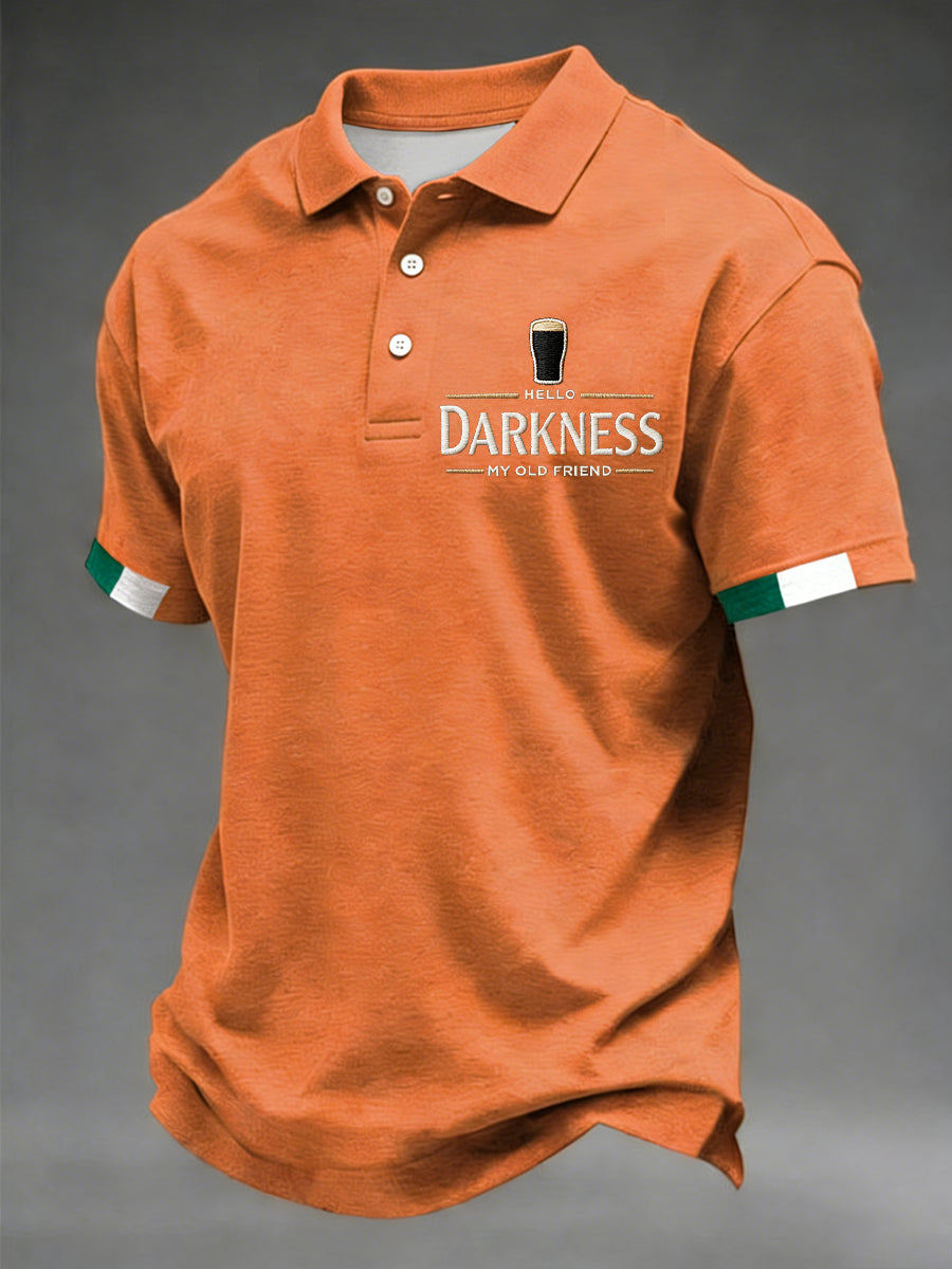 Camisa Hello Darkness My Old Friend para hombre