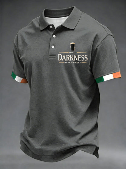 Camisa Hello Darkness My Old Friend para hombre