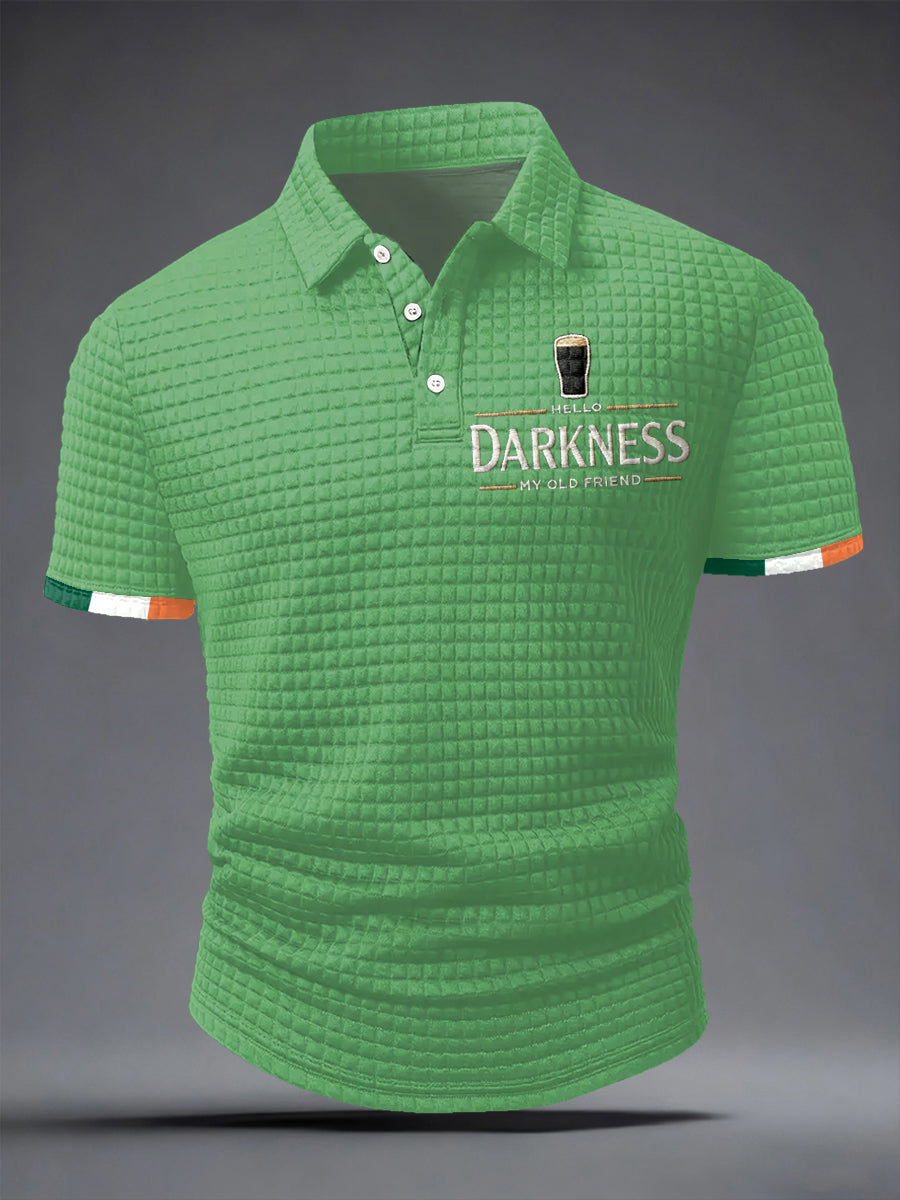 Camisa de manga corta Hello Darkness My Old Friend para hombre
