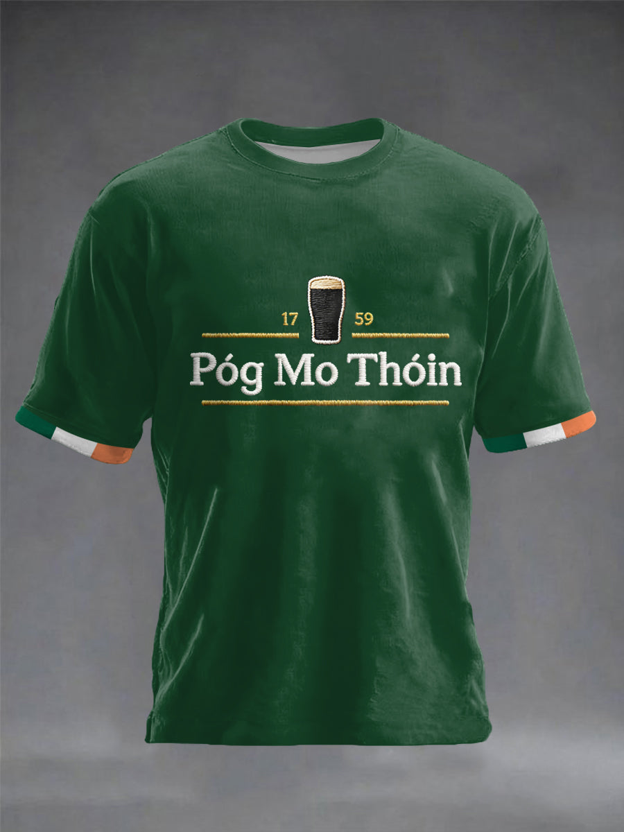 Camiseta de manga corta para hombre Irlanda St Patrick's Day