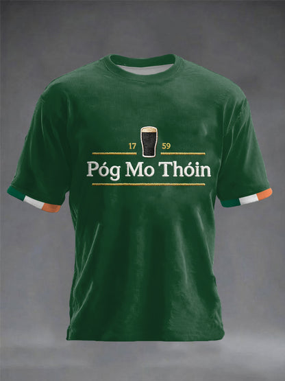Camiseta de manga corta para hombre Irlanda St Patrick's Day
