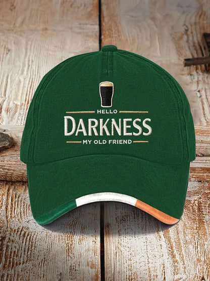 Gorra unisex con estampado Hello Darkness My Old Friend