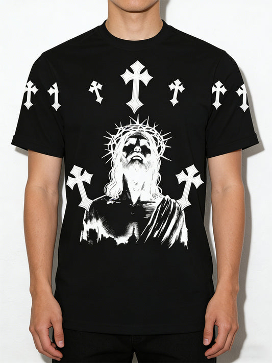 Camiseta temática de la Semana Santa mexicana de los hombres