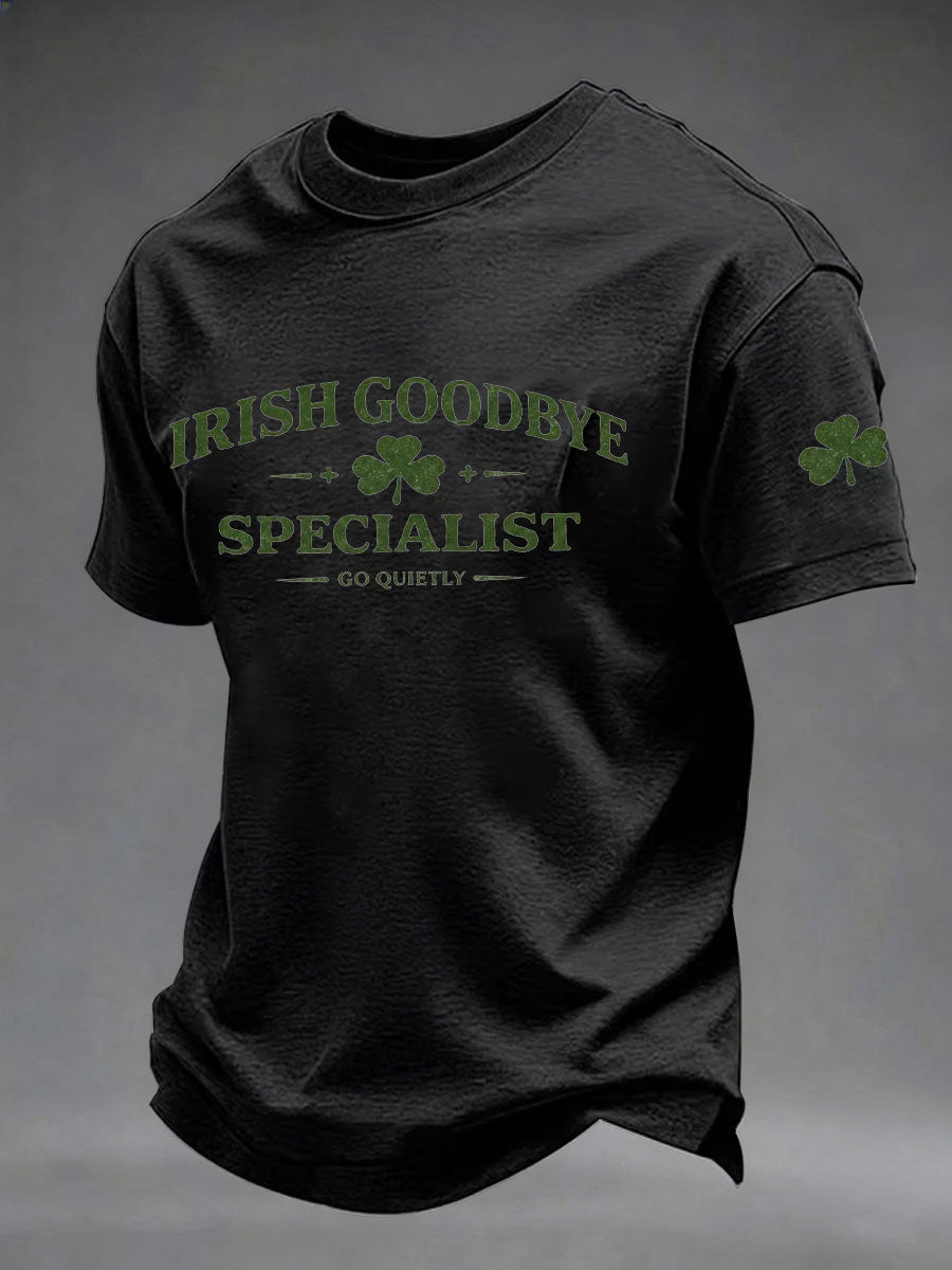 Camiseta casual impresa del día de San Patricio de los hombres