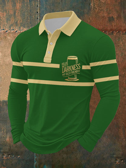 Hello Darkness My Old Friend Camiseta de manga larga para hombre