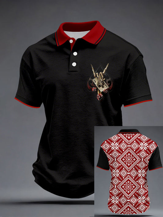 Camisas de Poker Ace of Spades para hombre