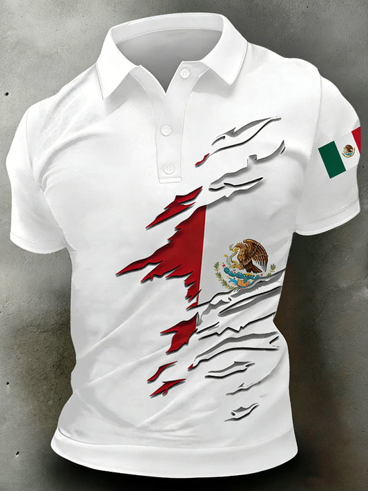 Polo de Hombre Mexican Art Print