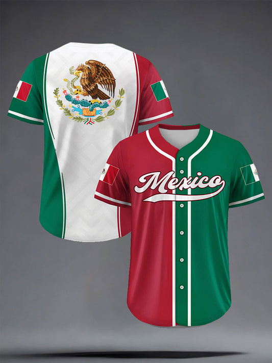 Tops estampados Mexico Baseball Lover de hombre
