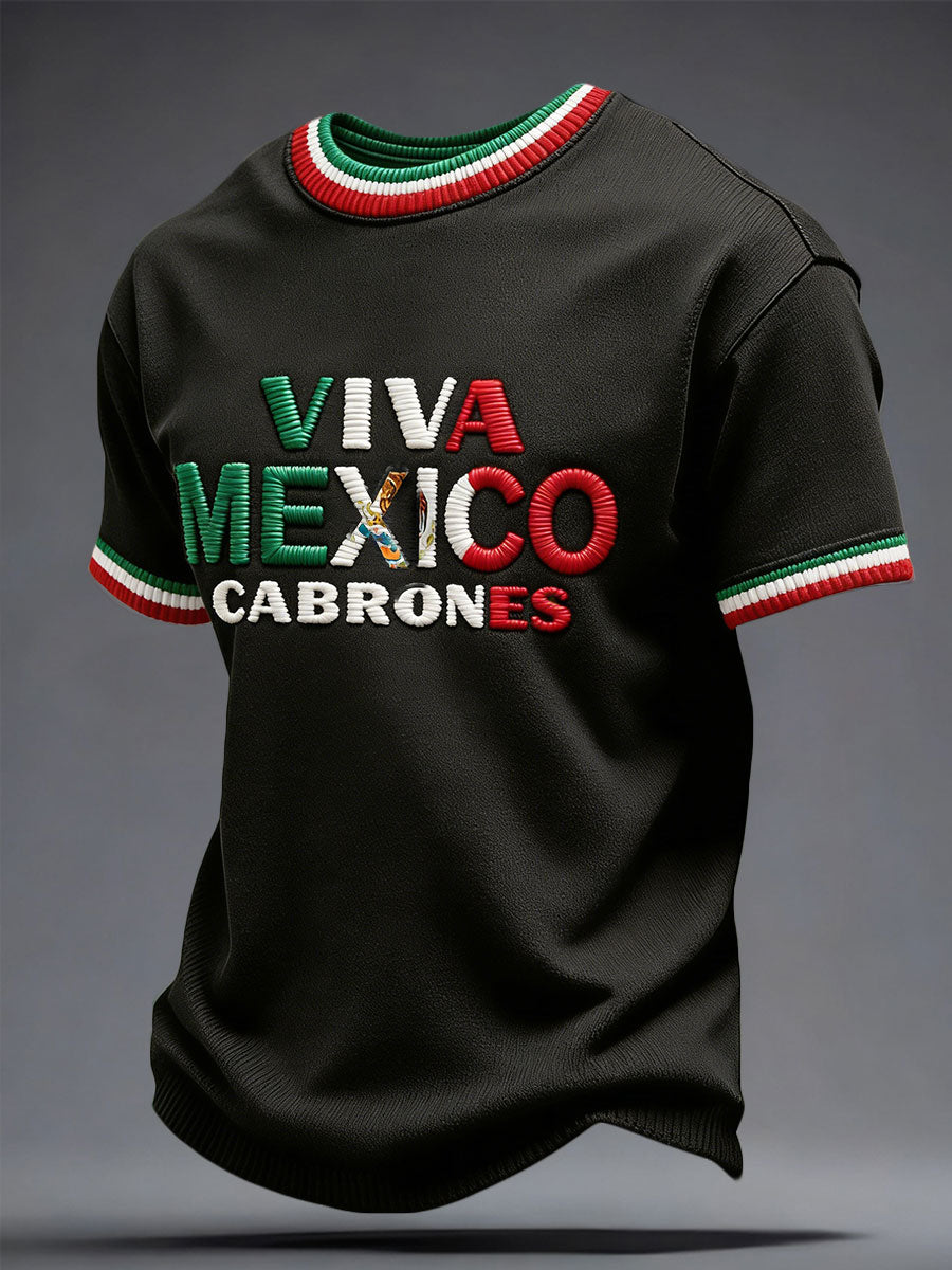 Camiseta estampada para hombre Mexico Baseball Lover