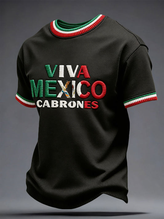 Camiseta estampada para hombre Mexico Baseball Lover