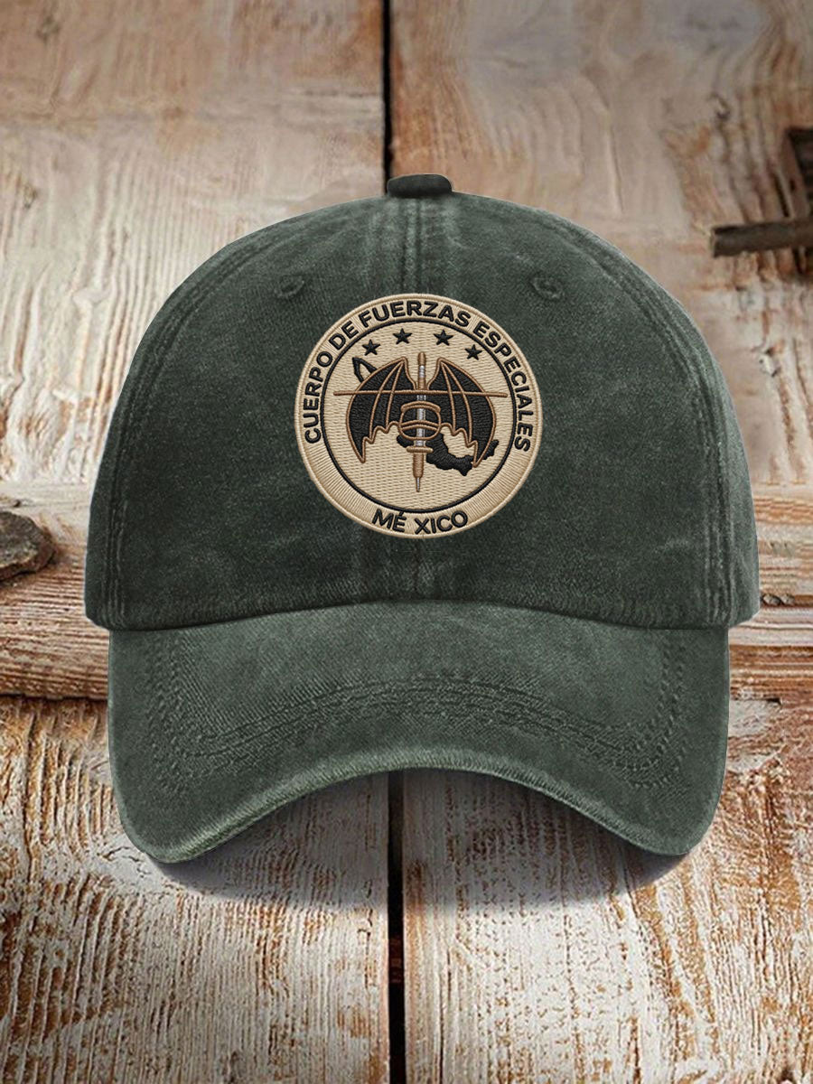 Unisex México GAFE veterano militar amante impreso sombrero