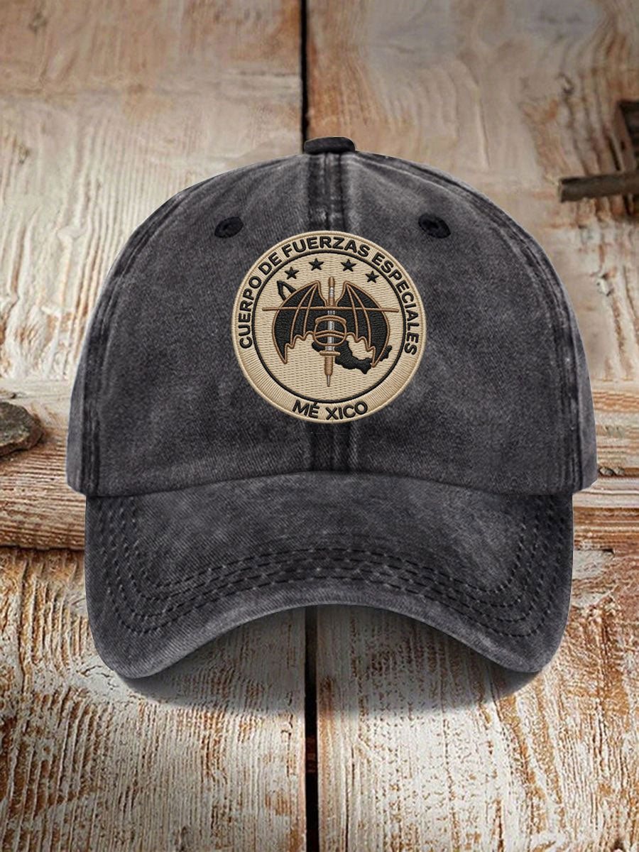 Unisex México GAFE veterano militar amante impreso sombrero