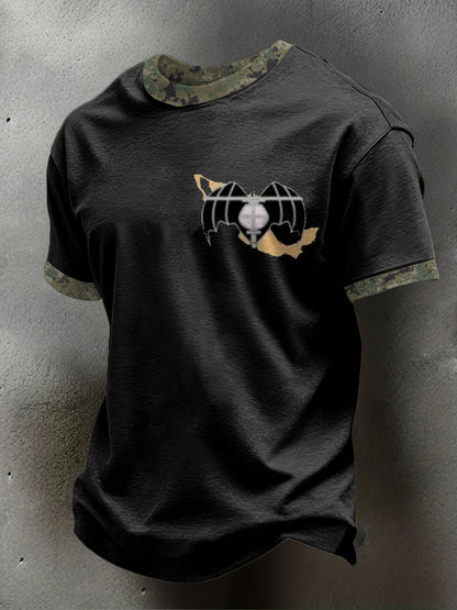 Camiseta estampada México GAFE Veteran Military Lover para hombre