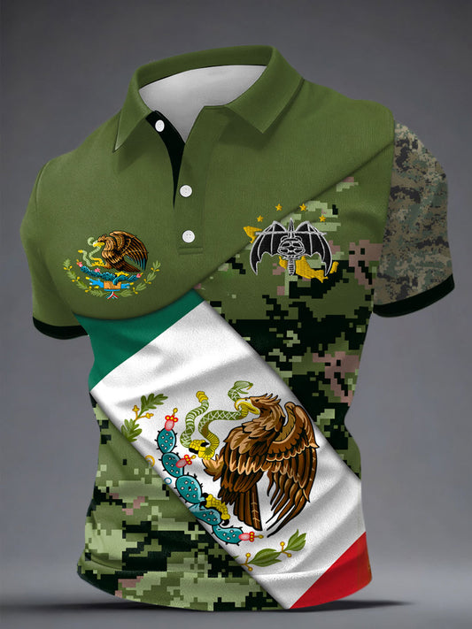 México GAFE veterano militar amante impreso Casual Tops