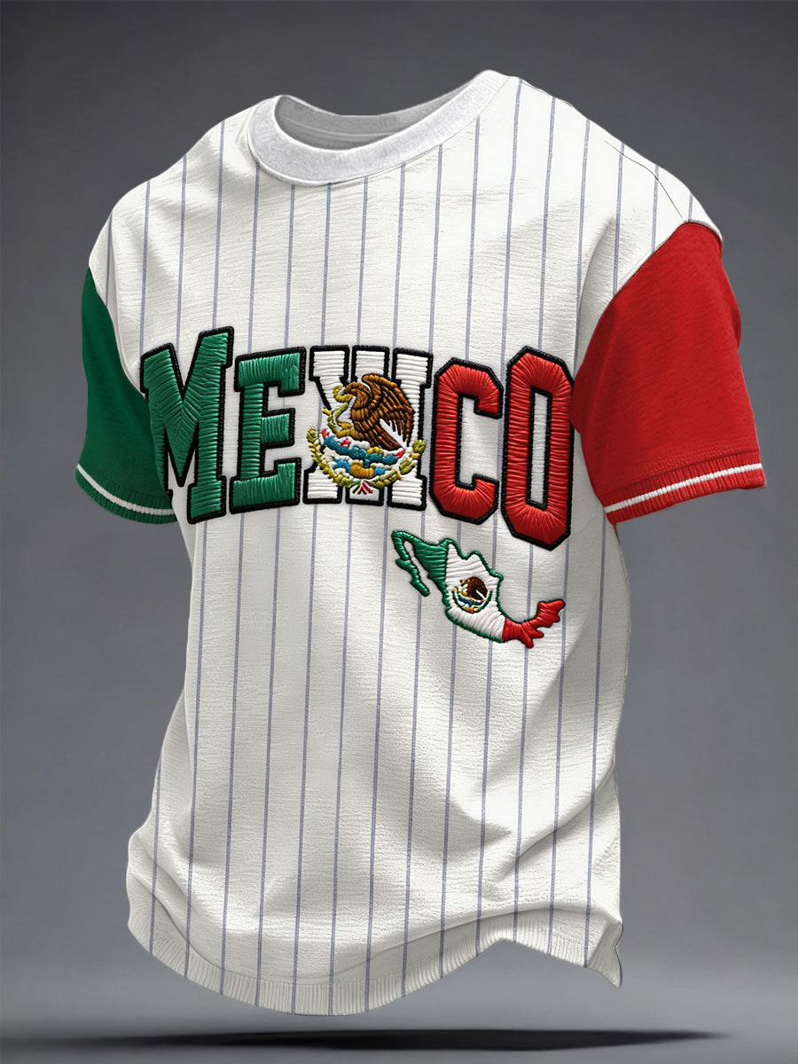 Camiseta estampada México Baseball Lover para hombre