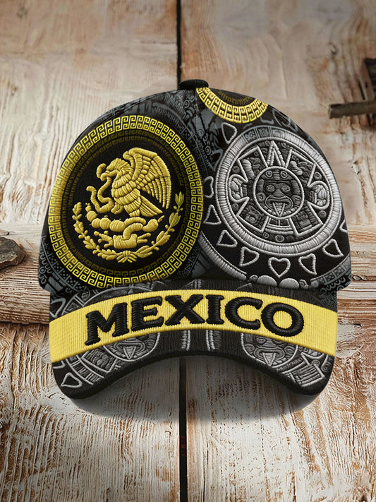 Unisex México béisbol amante impreso sombrero