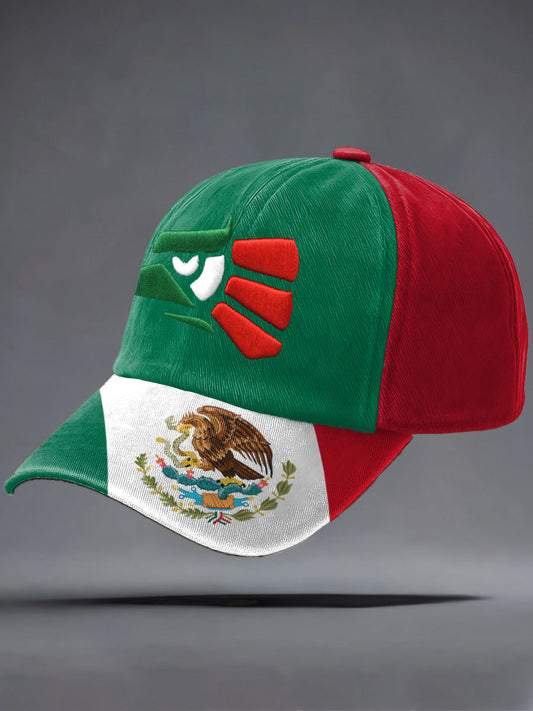 Unisex México béisbol amante impreso sombrero