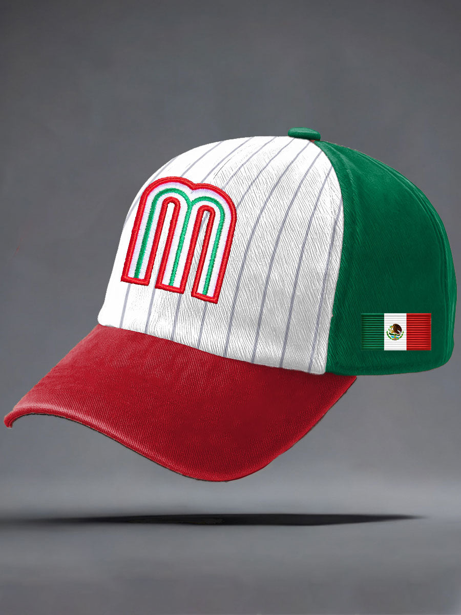 Unisex México béisbol amante impreso sombrero
