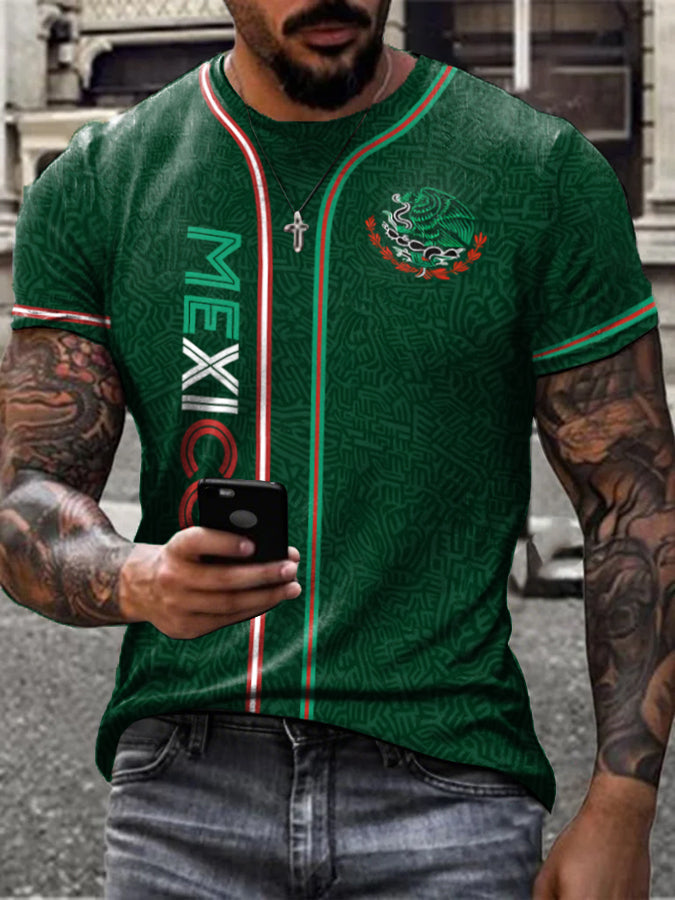 Camiseta estampada México Baseball Lover para hombre