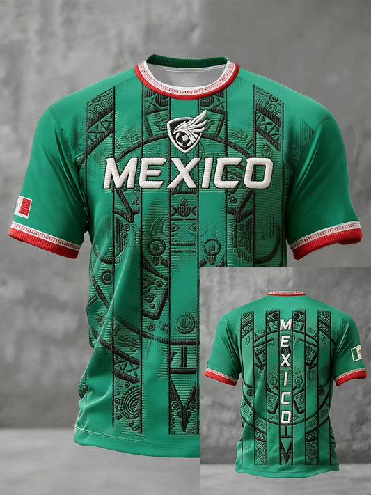 Camiseta estampada México Football Lover para hombre