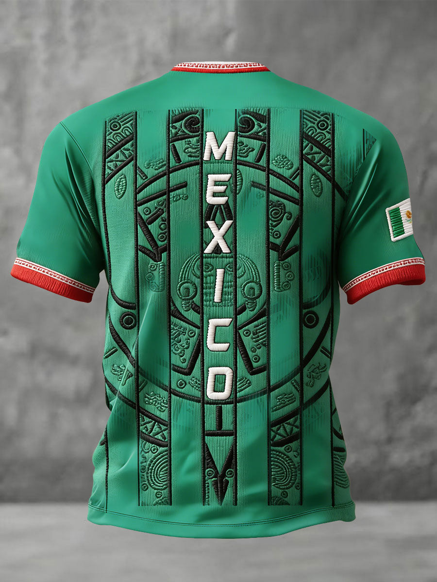 Camiseta estampada México Football Lover para hombre