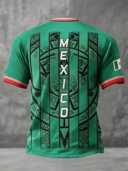 Camiseta estampada México Football Lover para hombre