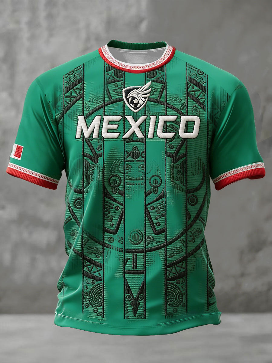Camiseta estampada México Football Lover para hombre