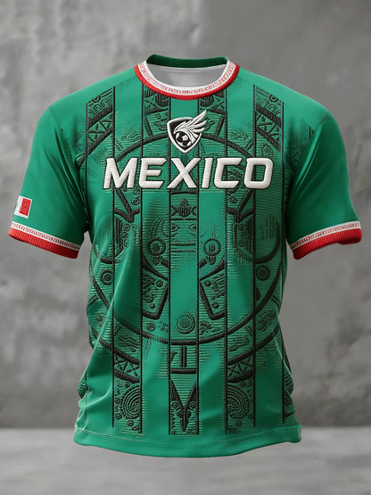 Camiseta estampada México Football Lover para hombre