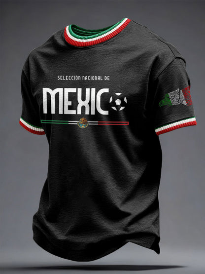 Camiseta estampada México Football Lover para hombre