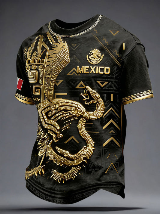 Camiseta estampada México Football Lover para hombre