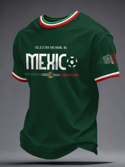 Camiseta estampada México Football Lover para hombre