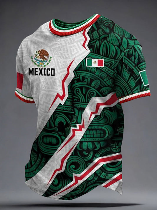 Camiseta estampada México Football Lover para hombre