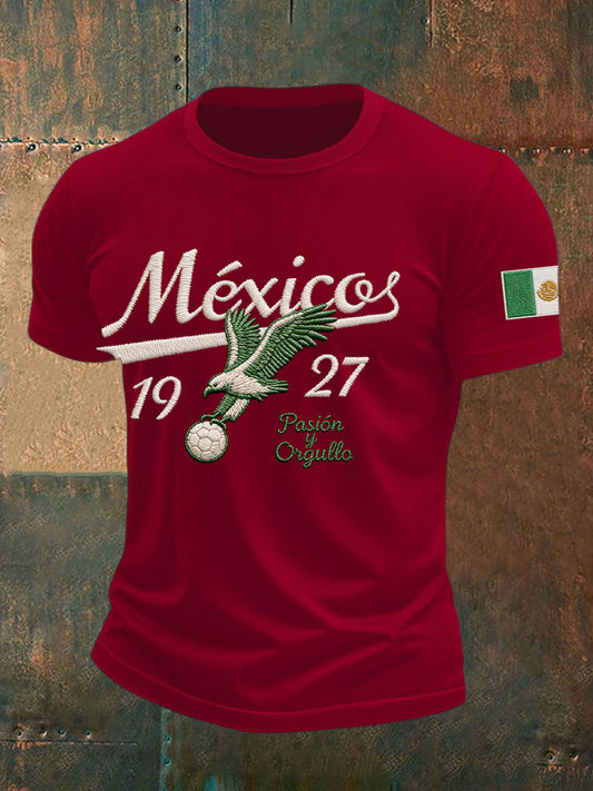 Camiseta estampada México Football Lover para hombre