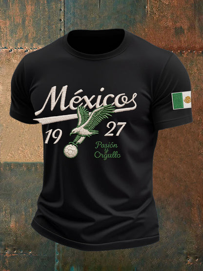 Camiseta estampada México Football Lover para hombre