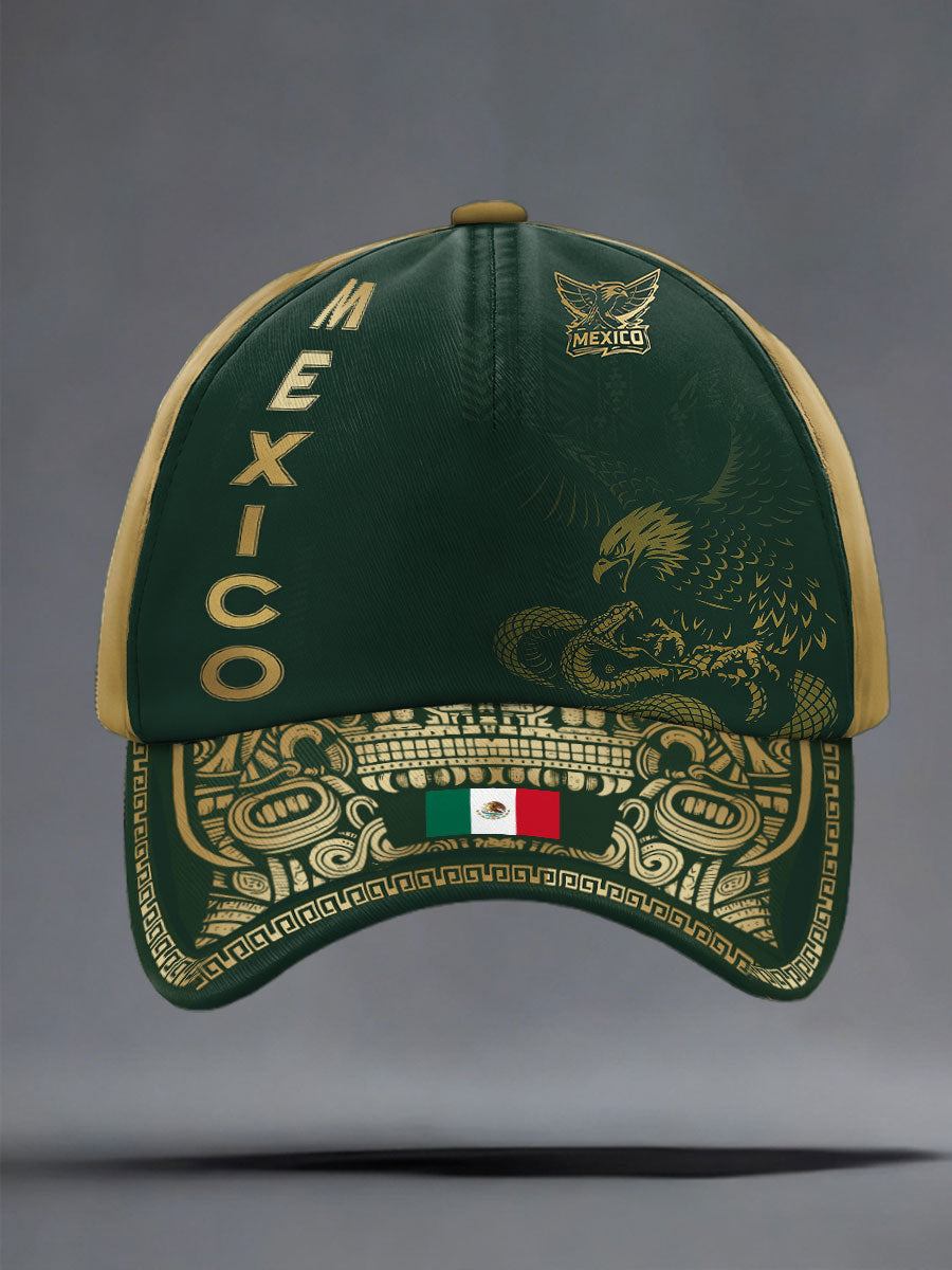Sombrero impreso amante unisex del fútbol de México