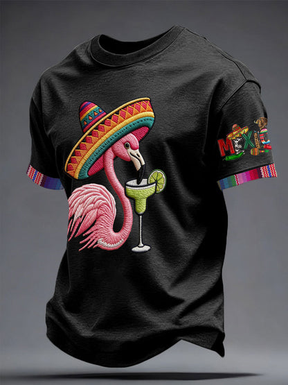 Camiseta estampada México Art Cinco De Mayo para hombre