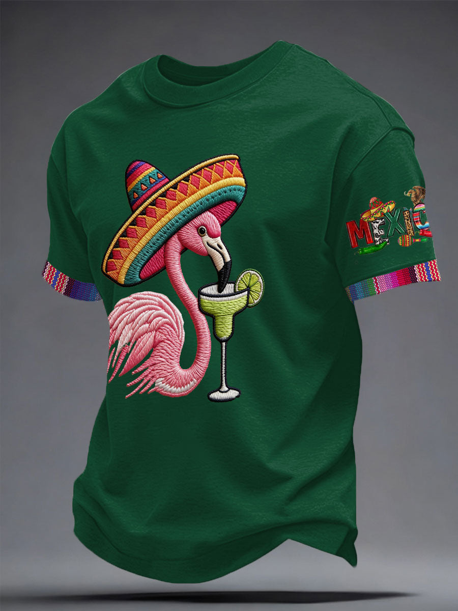Camiseta estampada México Art Cinco De Mayo para hombre